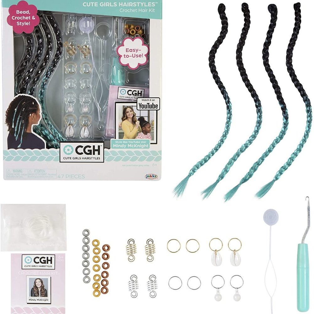 CGH Cute Girls Hairstyles - Crochet Hair Kit